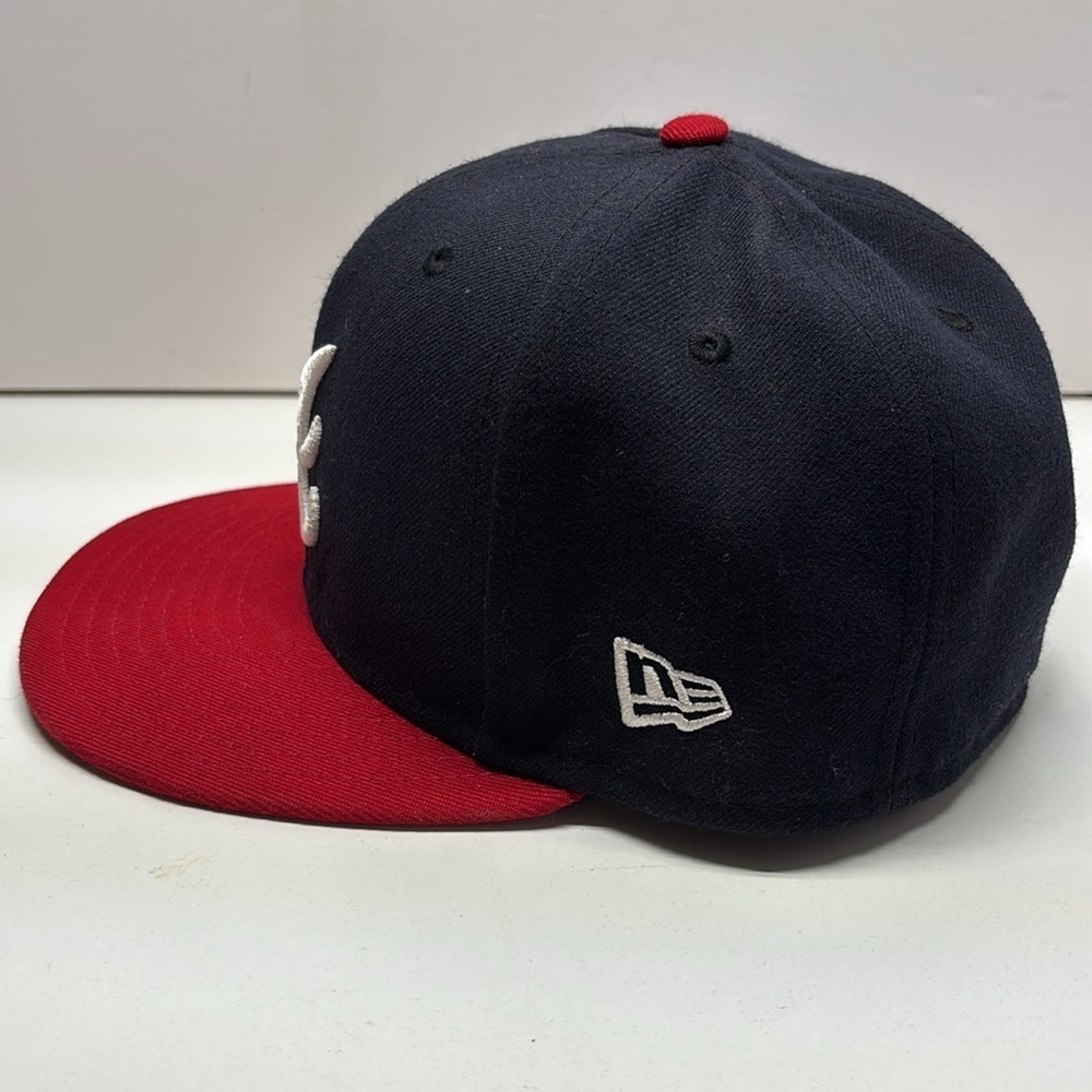 New‎ Era 59Fifty Atlanta Braves Baseball Hat 7 1/8 - Picture 2 of 6